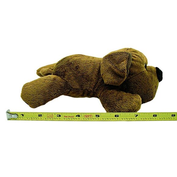 Melissa And Doug Plush Cuddle Dog Puppy Pillow Animal Stuffed Toy Brown Tan 8" - Picture 5 of 9